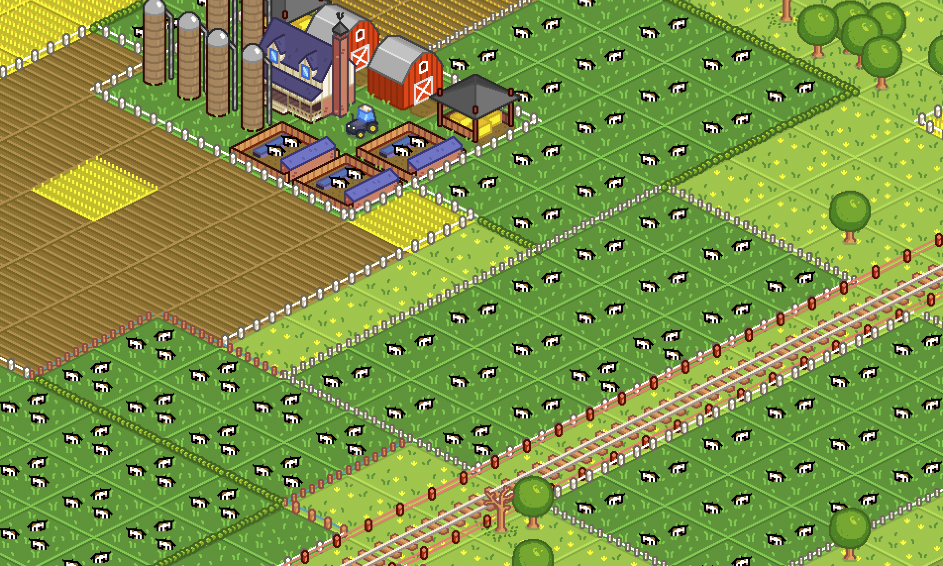 Screenshot of BonkyGFX in OpenTTD